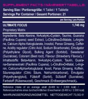 EVOLabs Focus Gaming 1x21 Effervescent tablets